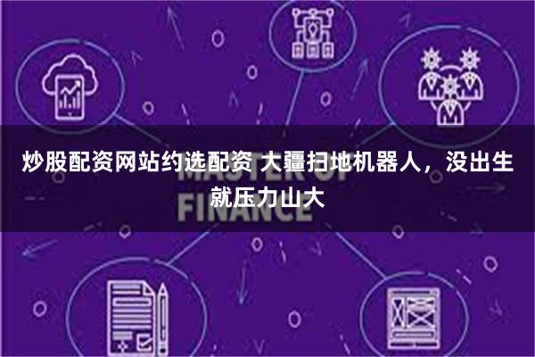 炒股配资网站约选配资 大疆扫地机器人，没出生就压力山大
