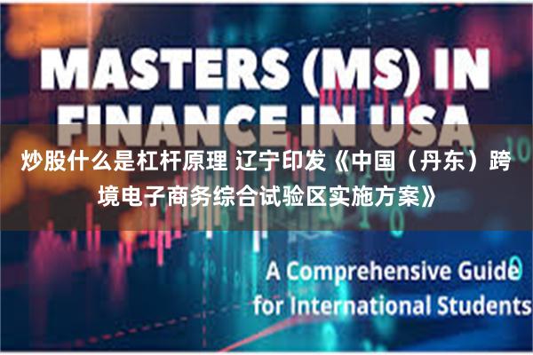 炒股什么是杠杆原理 辽宁印发《中国（丹东）跨境电子商务综合试验区实施方案》