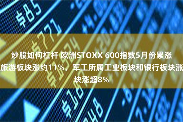 炒股如何杠杆 欧洲STOXX 600指数5月份累涨4%，旅游板块涨约11%，军工所属工业板块和银行板块涨超8%