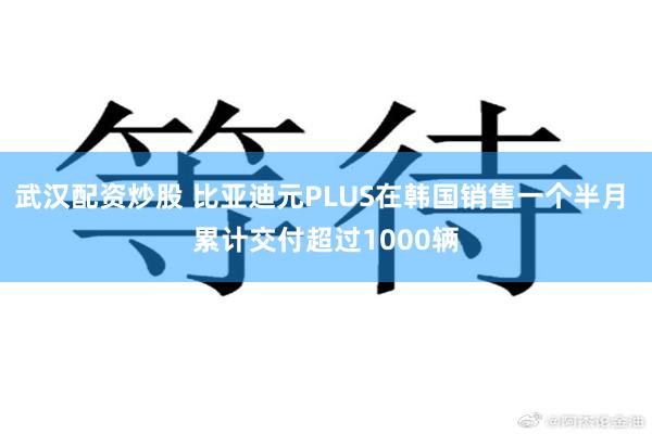 武汉配资炒股 比亚迪元PLUS在韩国销售一个半月 累计交付超过1000辆