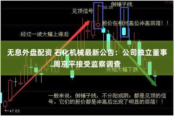 无息外盘配资 石化机械最新公告：公司独立董事周京平接受监察调查