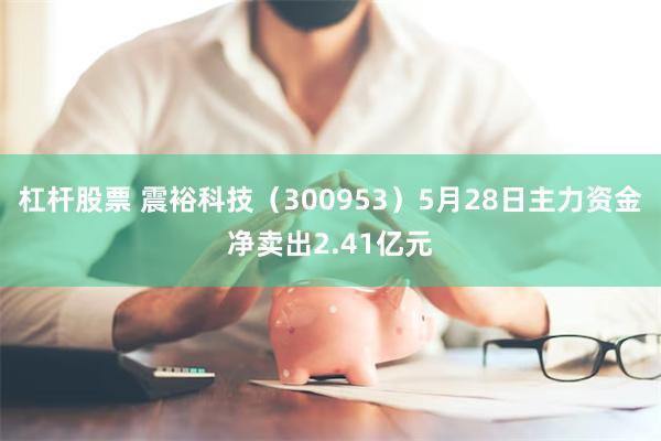 杠杆股票 震裕科技（300953）5月28日主力资金净卖出2.41亿元