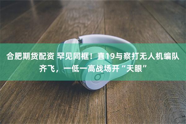 合肥期货配资 罕见同框!直19与察打无人机编队齐飞,一低一高战场开“天眼”